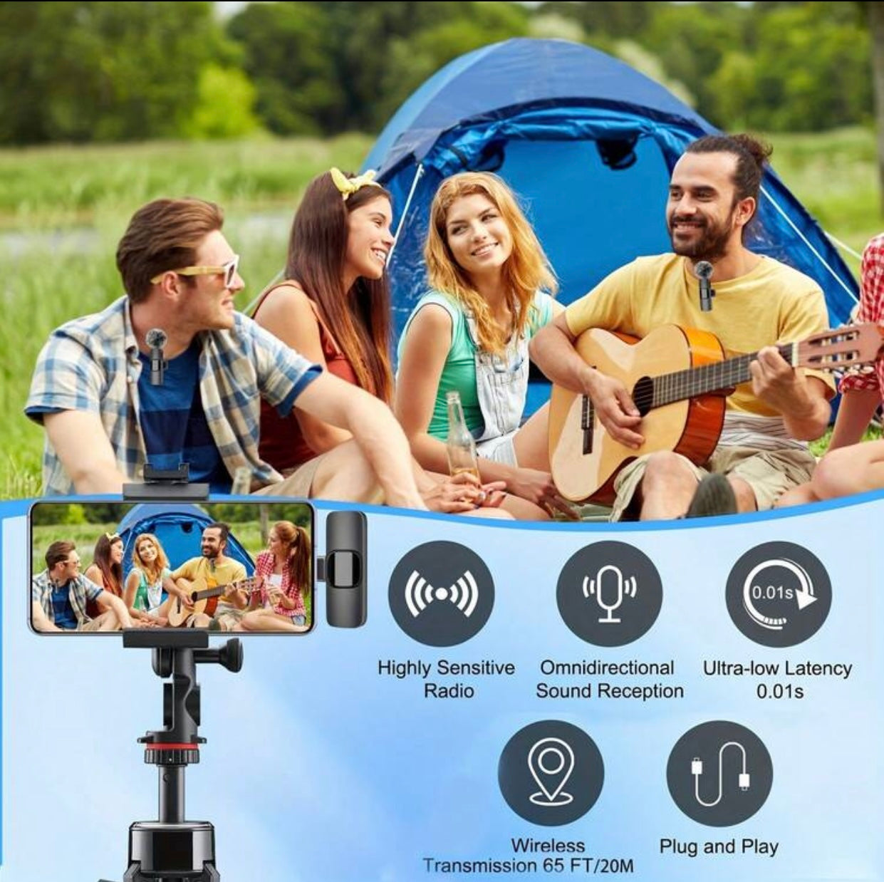 Wireless Lavalier Microphone